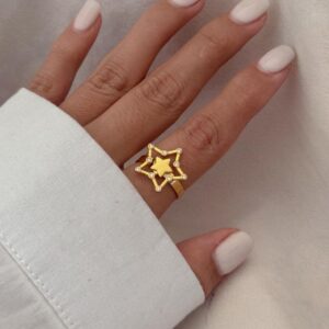 Anillo Brigth Star