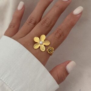 Anillo Dual Flower