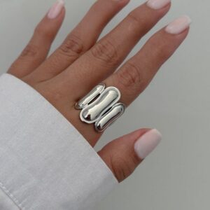 Anillo Plane Silver