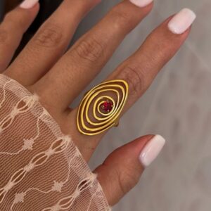 Anillo Velvet Red