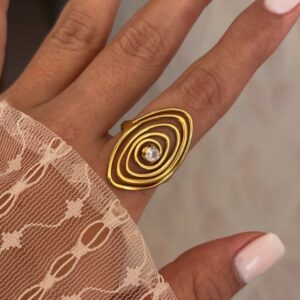 Anillo Velvet White