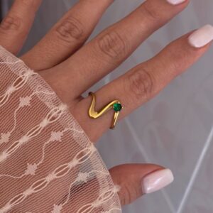 Anillo Vinculo green