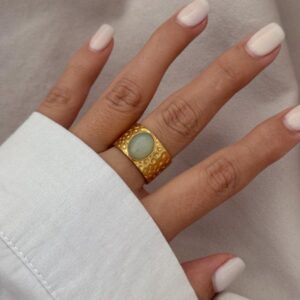 Anillo Viora Green