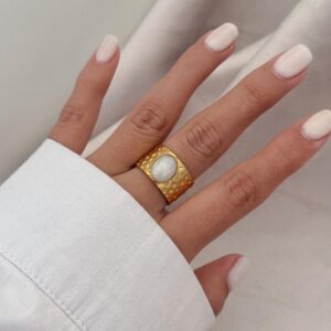 Anillo Viora White