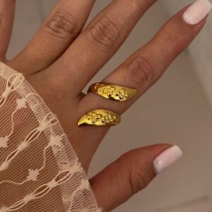 Anillo bloom gold