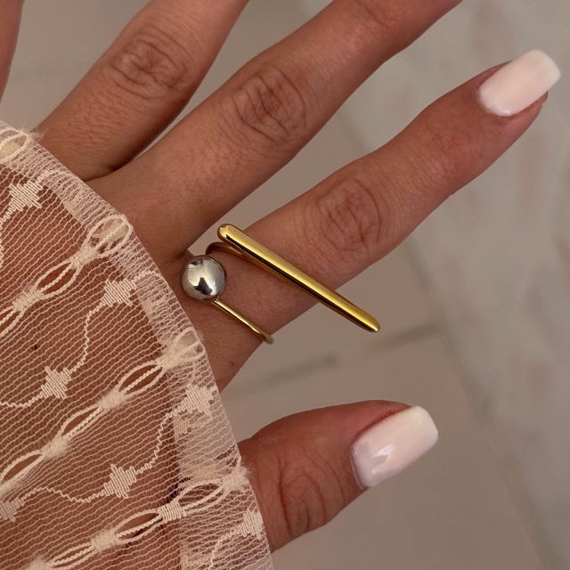 Anillo ege bicolor