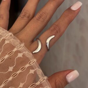 Anillo jade silver