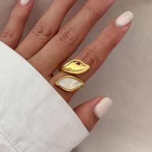 Anillo laurel white