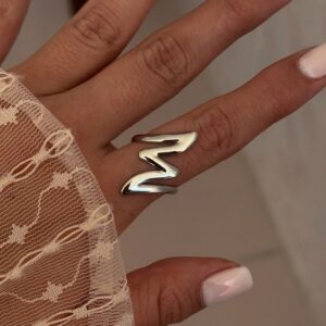 Anillo ray silver