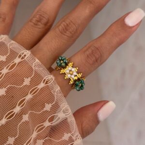 Anillo rosabella green