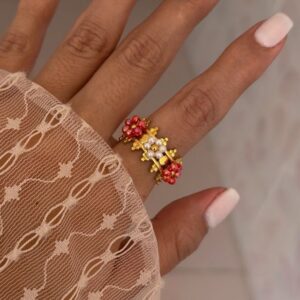 Anillo rosabella red
