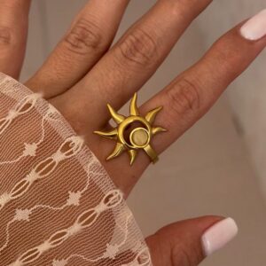 Anillo sonne beige