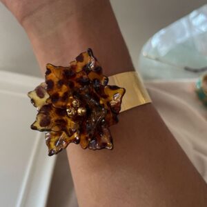 Brazalete Clavel Print