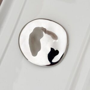 Broche Aura Silver.