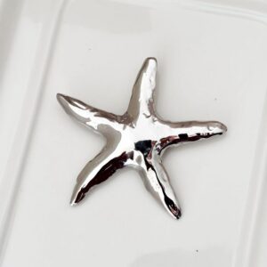 Broche Estrella de Mar Silver.