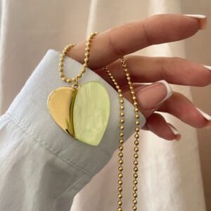 Collar Amor Baby Green