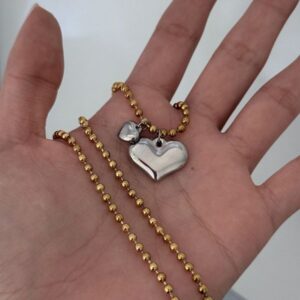 Collar Bicolor Two Gold