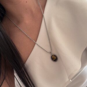 Collar Celine Silver