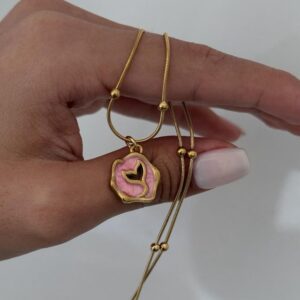 Collar Cola de Sirena Pink