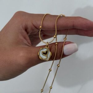 Collar Cola de Sirena White