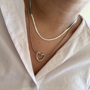 Collar Doble Lovelle Silver