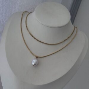 Collar Doble Pearl