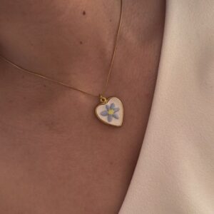 Collar Florecer Blue