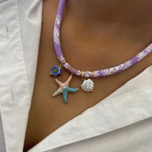 Collar Loren Purple.
