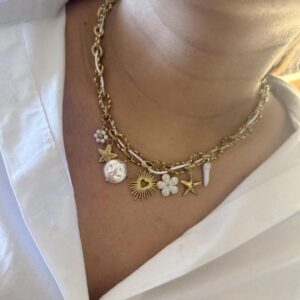 Collar Multicharm Blance
