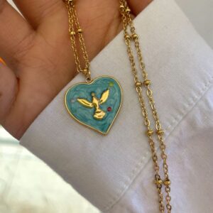 Collar Paz Turquesa.