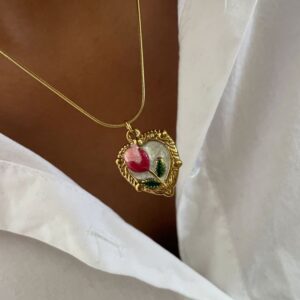 Collar Rosa Eterna