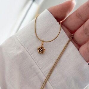 Collar Rosetta Gold