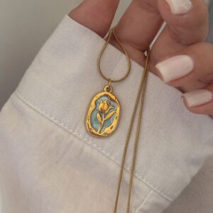 Collar Turquesa Quartz