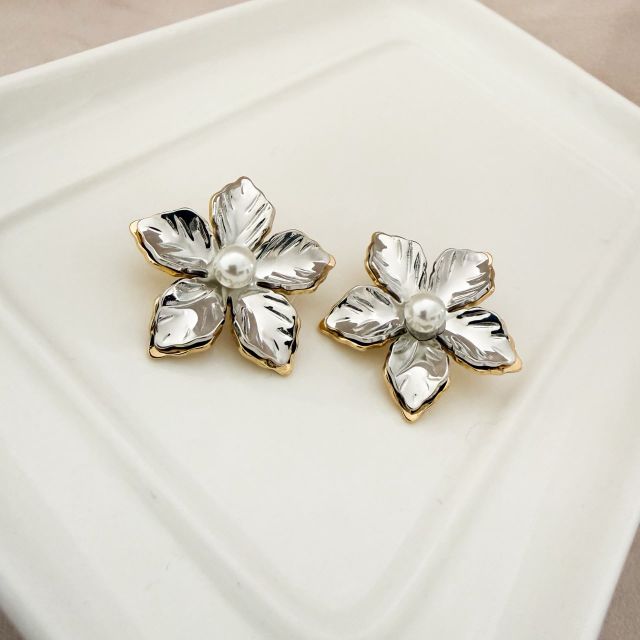 Pendientes Dalia Bi-Color