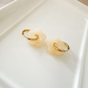 Pendientes Delirio White