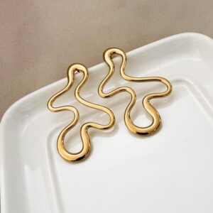 Pendientes Equilibrio Gold