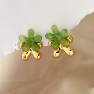 Pendientes Flore Green.