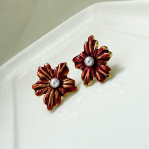 Pendientes Jazmin Roja.
