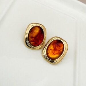 Pendientes Stone Coffee
