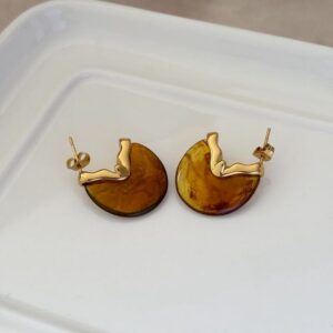 Pendientes Zen Brown.