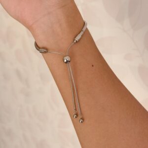 Pulsera Asimetrica Silver