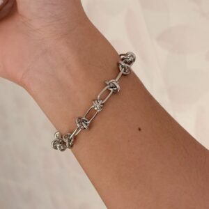 Pulsera Lazo Silver