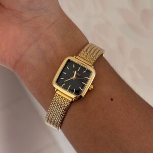 Reloj Dahlia Gold Black