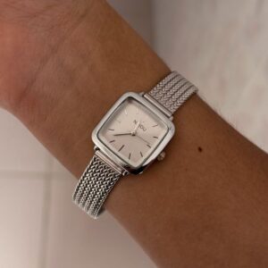 Reloj Dahlia Silver White