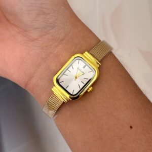 Reloj Gemma Gold White