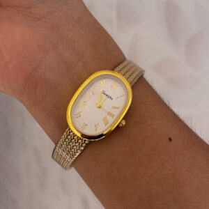 Reloj Raggio Gold White