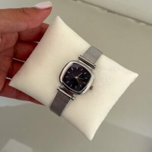 Reloj Vision Silver Black