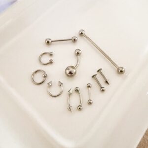 Set Piercing Silver